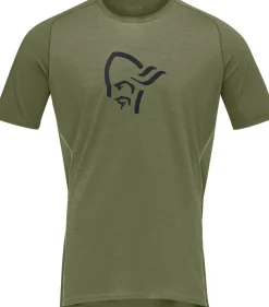 Heren Norrona Shirts Heren|Fjørå wool t-shirt M