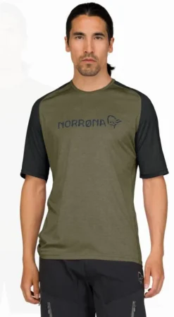 Heren Norrona Shirts Heren|Fjørå Equaliser lightweight T-Shirt M's