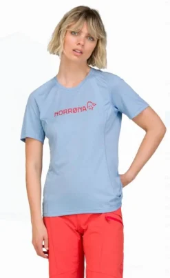 DAMES Norrona Shirts Dames|Fjørå Equaliser Lightweight T-Shirt W's