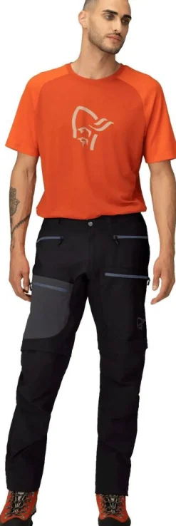 Heren Norrona Broeken Heren|Trollveggen flex1 zip-off pants M