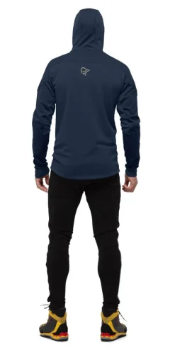Heren Norrona Vesten|Trollveggen powerstretch pro zip hood