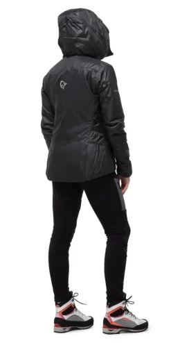 DAMES Norrona Jassen Dames|Trollveggen primaloft100 zip hood w's