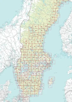 Norstedts Zweden Scandinavië & Ijsland|Topografische wandelkaart 11 Södra Gotland