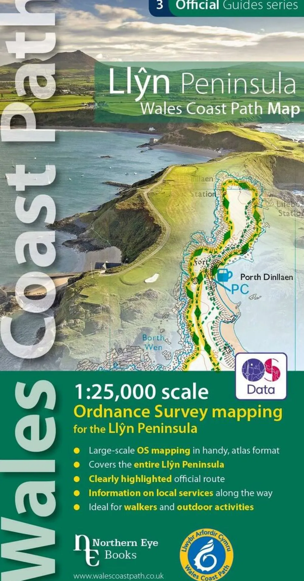 Northern Eye Groot-Brittanië & Ierland|Kaartgids 3 Llyn Peninsula Wales Coast Path