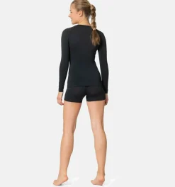 DAMES Odlo Shirts Dames|Ondergoed Dames|BL top crew neck l/s performance light eco 188781
