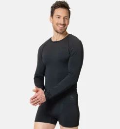 Heren Odlo Ondergoed Heren|BL top crew neck l/s performance light eco 188782
