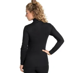 DAMES Odlo Ondergoed Dames|BL top turtle neck l/s half zip