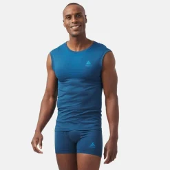 Heren Odlo Ondergoed Heren|BL top v-neck singlet perf 188472