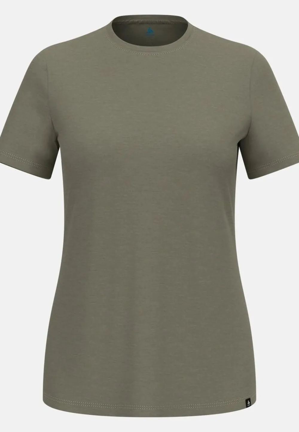 DAMES Odlo Shirts Dames|Merino Tencel Plain Tee T-Shirt Crew Neck wmns