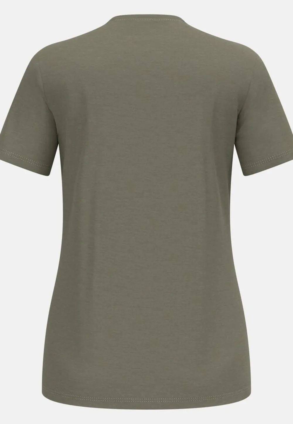 DAMES Odlo Shirts Dames|Merino Tencel Plain Tee T-Shirt Crew Neck wmns