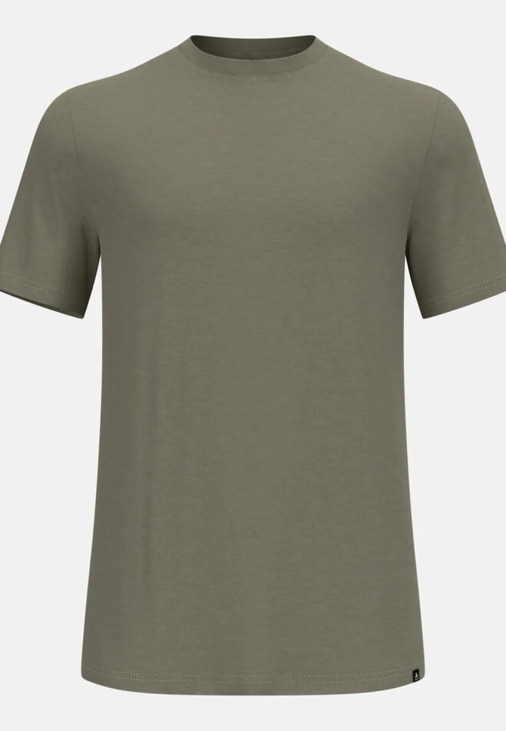 Heren Odlo Shirts Heren|Merino Tencel Plain Tee T-Shirt Crew Neck men