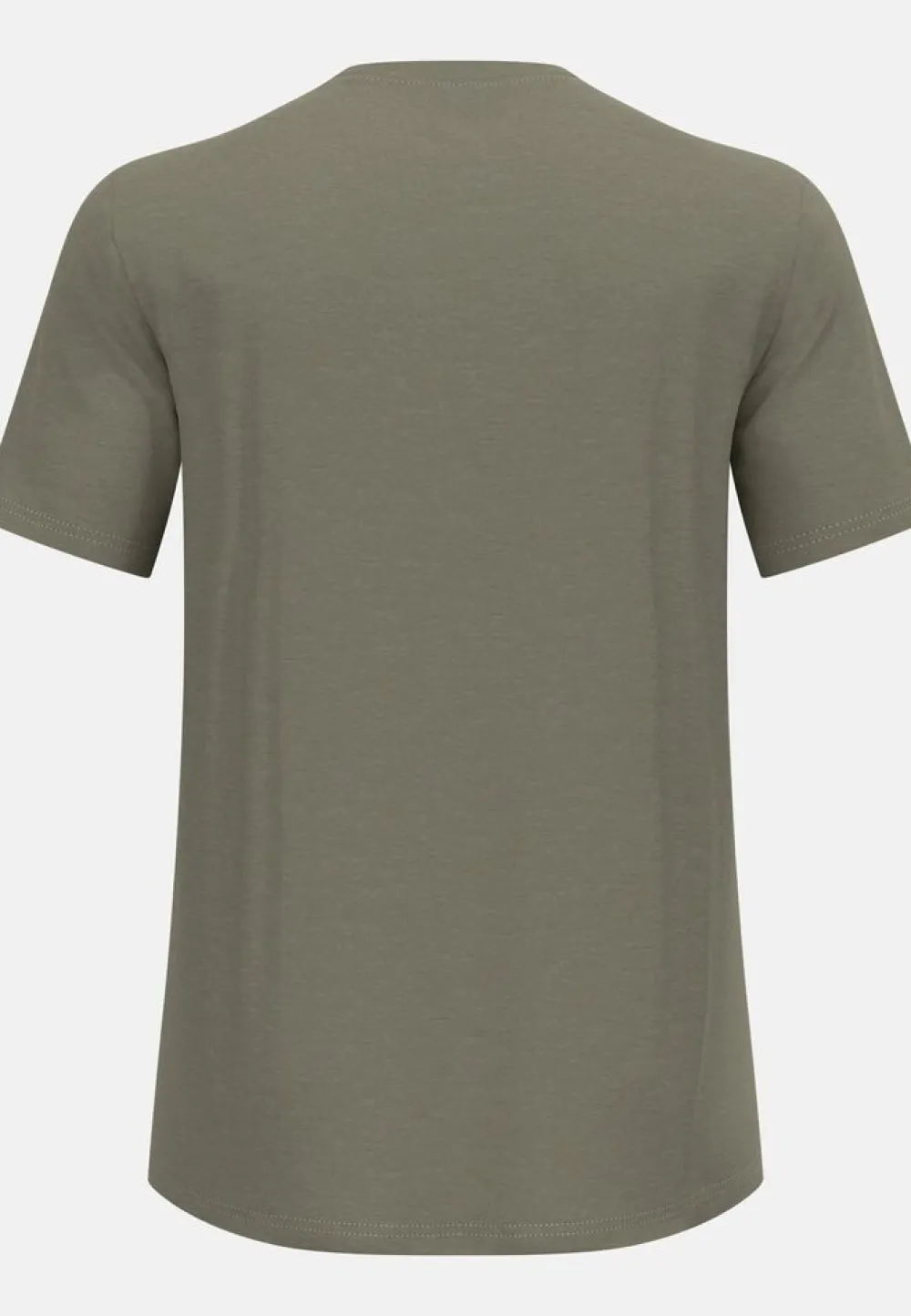 Heren Odlo Shirts Heren|Merino Tencel Plain Tee T-Shirt Crew Neck men