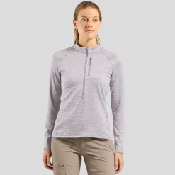 DAMES Odlo Truien|Mid layer 1/2 zip tencia 542551