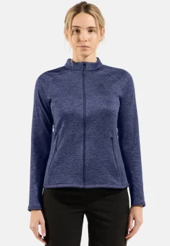 DAMES Odlo Truien|Mid layer full zip tencia 542561