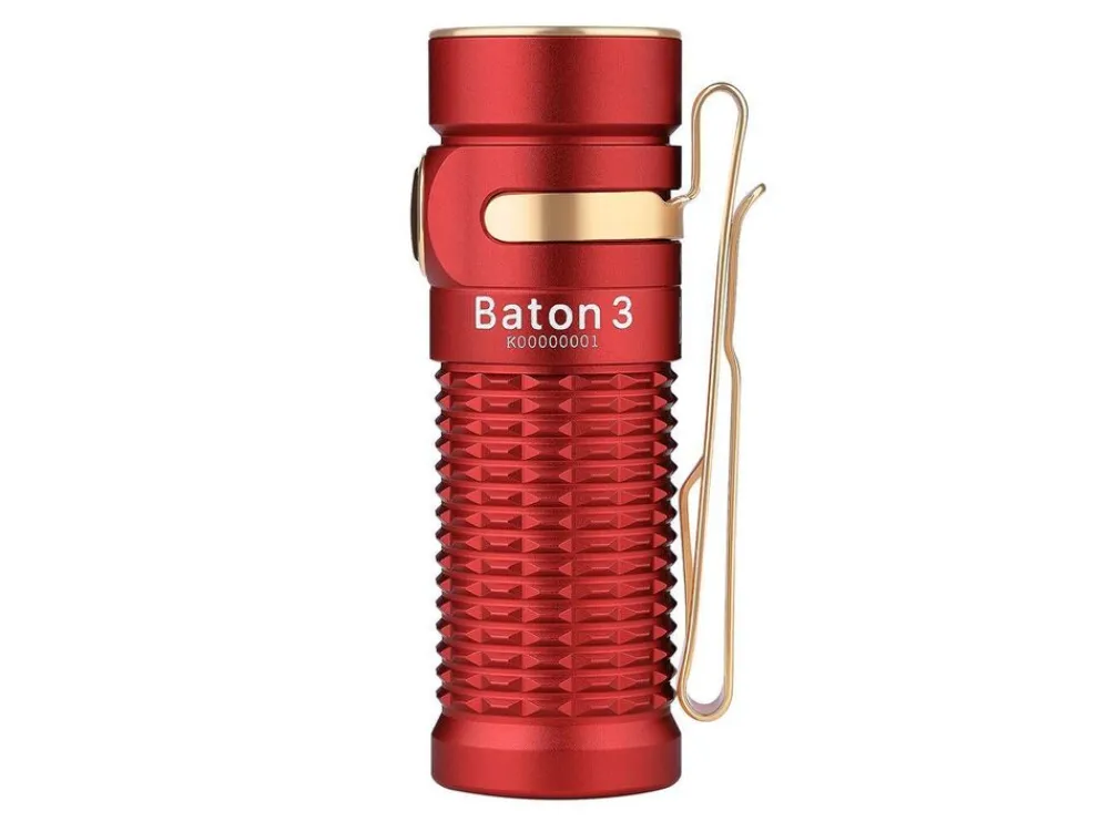 Olight Zaklampen|Baton 3 premium kit red
