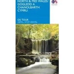Ordnance Survey Groot-Brittanië & Ierland|Wales North/Wales Mid tour 10