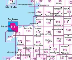 Ordnance Survey Groot-Brittanië & Ierland|Wandelkaart 114 Anglesey