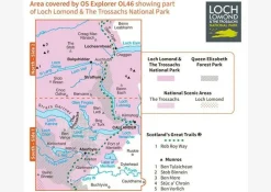 Ordnance Survey Groot-Brittanië & Ierland|Wandelkaart OL46 Explorer The Trossachs