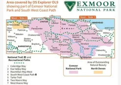 Ordnance Survey Groot-Brittanië & Ierland|Wandelkaart OL9 Explorer Exmoor