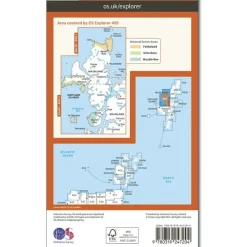 Ordnance Survey Groot-Brittanië & Ierland|Wandelkaart Explorer OL469 Shetland Mainland North West