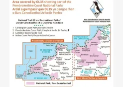 Ordnance Survey Groot-Brittanië & Ierland|Wandelkaart North Pembrokeshire Gogledd