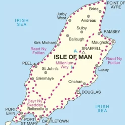Ordnance Survey Groot-Brittanië & Ierland|Wandelkaart 095 Isle of Man
