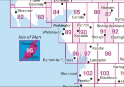 Ordnance Survey Groot-Brittanië & Ierland|Wandelkaart 095 Isle of Man