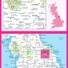 Ordnance Survey Groot-Brittanië & Ierland|Wandelkaart 100 Malton & Pickering