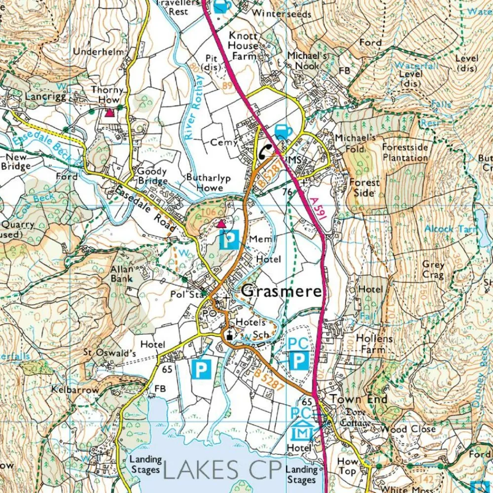 Ordnance Survey Groot-Brittanië & Ierland|Wandelkaart 100 Malton & Pickering