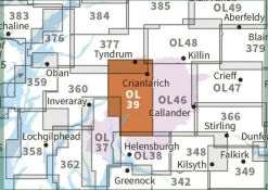 Ordnance Survey Groot-Brittanië & Ierland|Wandelkaart OL39 Explorer Loch Lomond North