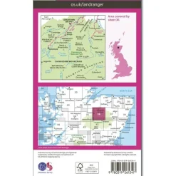 Ordnance Survey Groot-Brittanië & Ierland|Wandelkaart Active 36 Grantown Aviemore 1:50.000