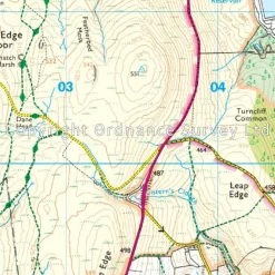 Ordnance Survey Groot-Brittanië & Ierland|Wandelkaart OL24 Explorer Peak District - White Pe