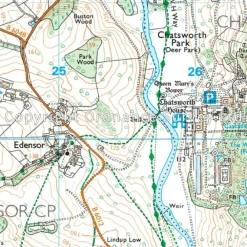 Ordnance Survey Groot-Brittanië & Ierland|Wandelkaart OL24 Explorer Peak District - White Pe
