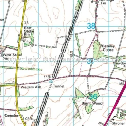 Ordnance Survey Groot-Brittanië & Ierland|Wandelkaart Active 185 Winchester & Basingstoke