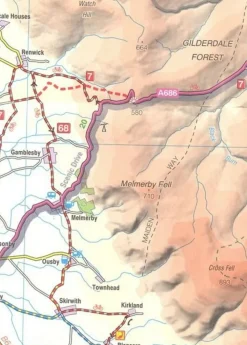 Ordnance Survey Groot-Brittanië & Ierland|Wegenkaart Fietskaart 08 The Cotswolds