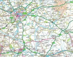 Ordnance Survey Groot-Brittanië & Ierland|Wegenkaart 4 Engeland Noord