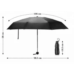 origin outdoors Regenbescherming|Paraplu Nano zwart