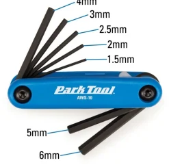 Park Tool Fietsgereedschap|Minitool AWS-10C inbus 1.5-2-2.5-3-4-5-6
