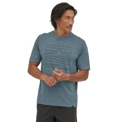 Heren Patagonia Ondergoed Heren|M's cap cool daily graphic shirt