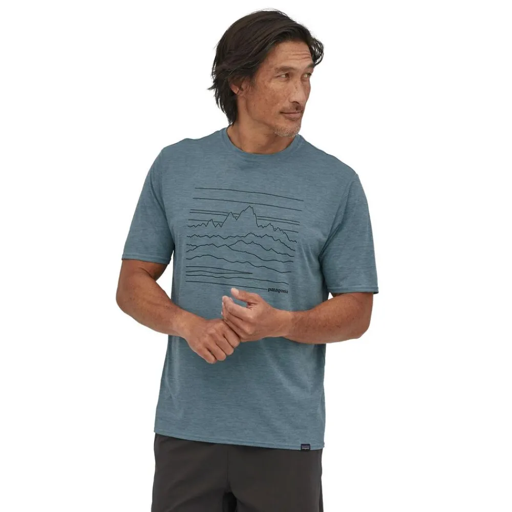Heren Patagonia Ondergoed Heren|M's cap cool daily graphic shirt