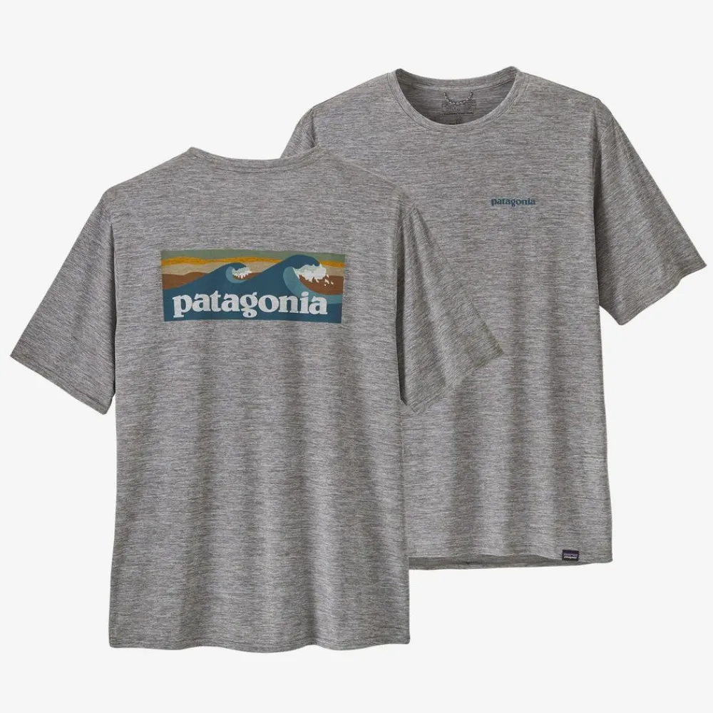Heren Patagonia Shirts Heren|M's Cap cool daily graphic shirt - waters