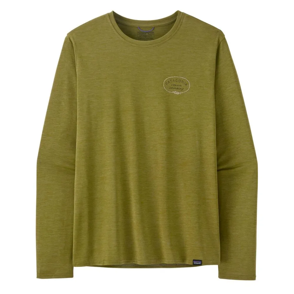 Heren Patagonia Shirts Heren|M's L/S Cap cool daily graphic shirt - lands