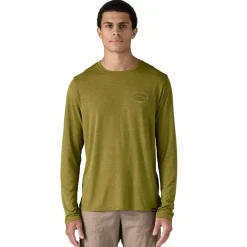 Heren Patagonia Shirts Heren|M's L/S Cap cool daily graphic shirt - lands