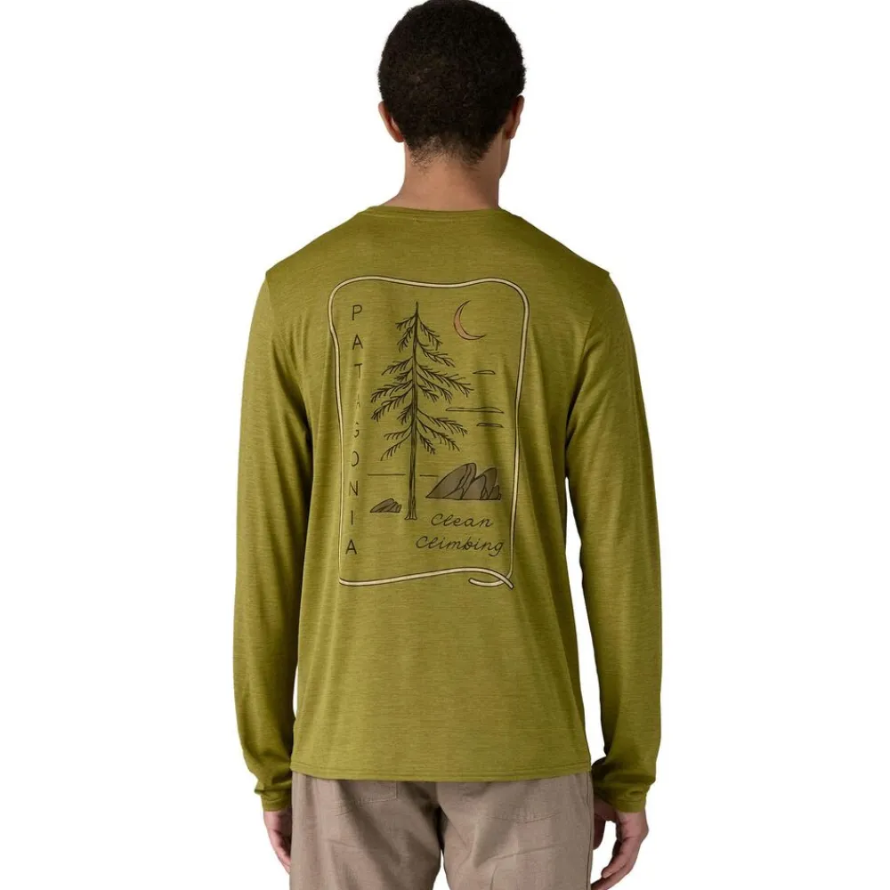 Heren Patagonia Shirts Heren|M's L/S Cap cool daily graphic shirt - lands