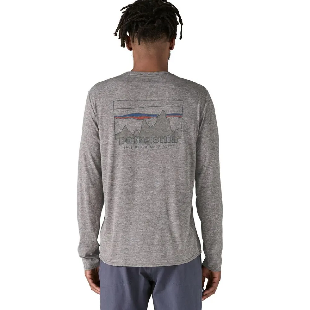 Heren Patagonia Shirts Heren|M's l/s cap cool daily graphic shirt