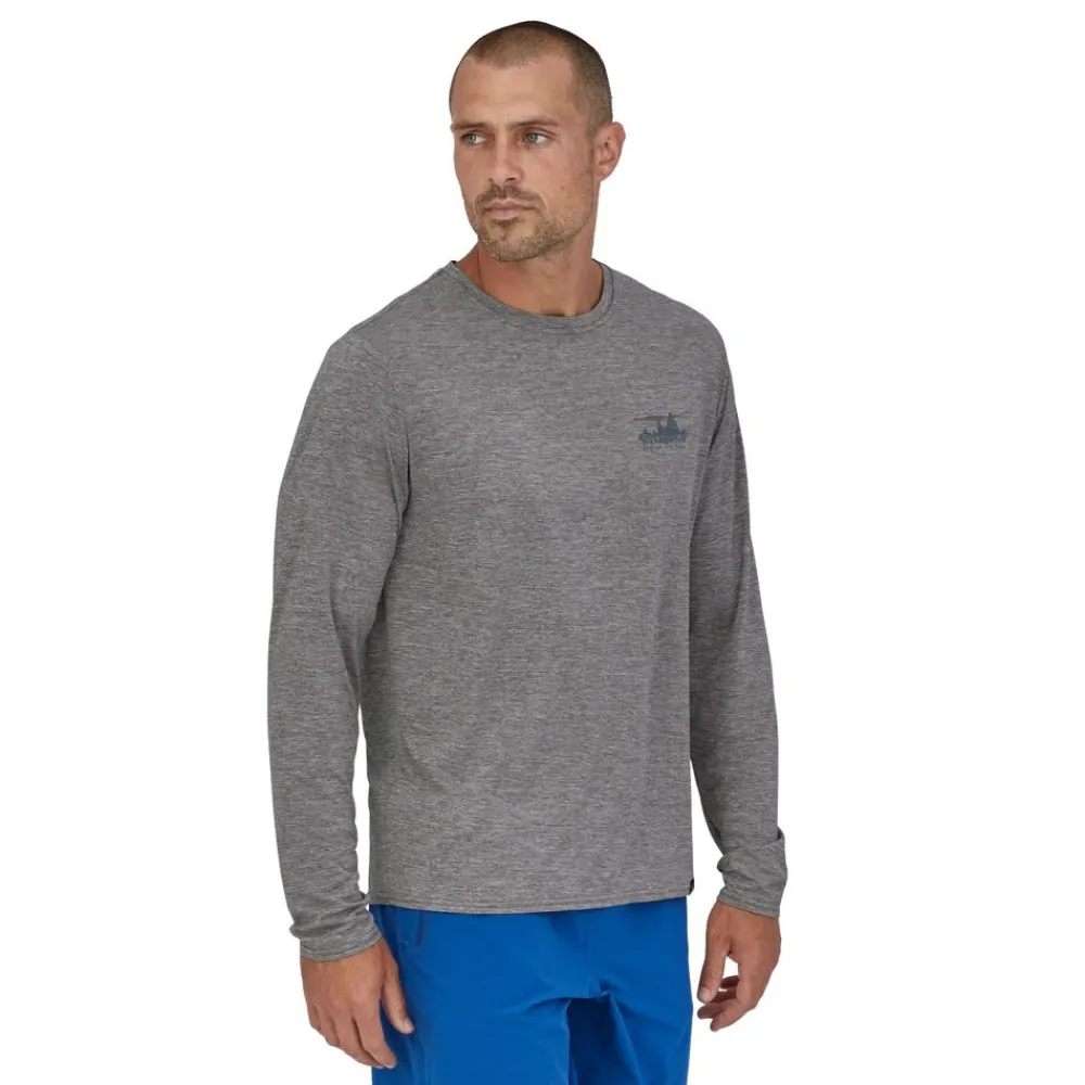 Heren Patagonia Shirts Heren|M's l/s cap cool daily graphic shirt