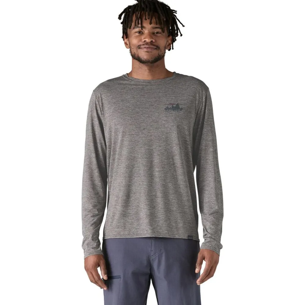 Heren Patagonia Shirts Heren|M's l/s cap cool daily graphic shirt