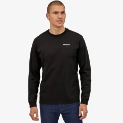 Heren Patagonia Shirts Heren|M's L/S P-6 logo responsibili-tee