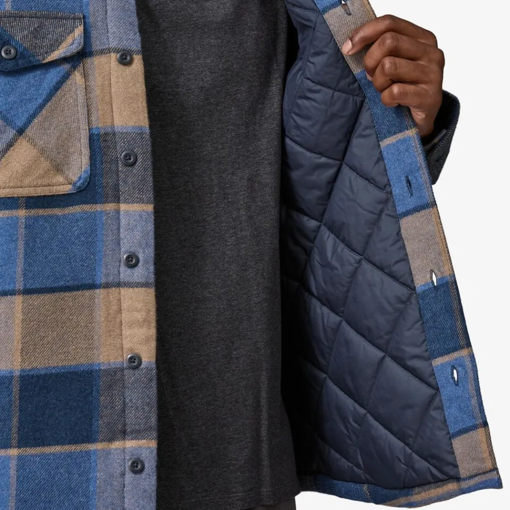 Heren Patagonia Vesten|Overhemden|M's LW Insulated Fjord Flannel Shirt