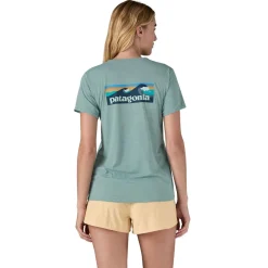 DAMES Patagonia Shirts Dames|W's Cap cool daily graphic shirt- waters